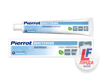 Pierrot (Пирот) Зубная паста Отбеливающая 75мл-0