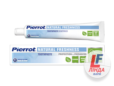 Pierrot (Пирот) Зубная паста с Мятой и Фтором 75мл-0