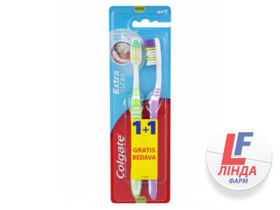 Зубна щітка Colgate Експерт чистоти, 2 штуки-0
