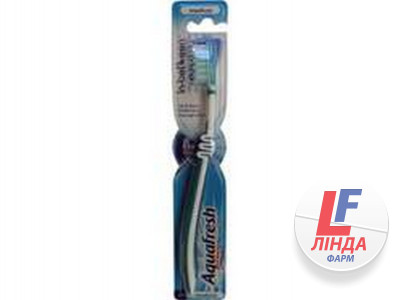Зубна щітка Aquafresh In-between Clean, Medium, 1 штука-0